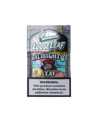 LooseLeaf 5 Pack Tobacco Wrap - Chief Keef "Almighty Leaf"